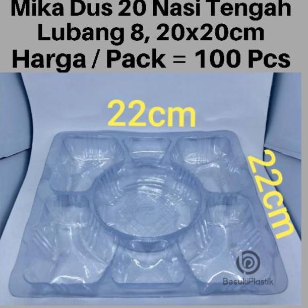 

¢ Mika Dus Nasi 20cm [KD2] Nasi Tengah / Mika KD2 / Mika Nasi 20cm / Mika Dos Nasi ク