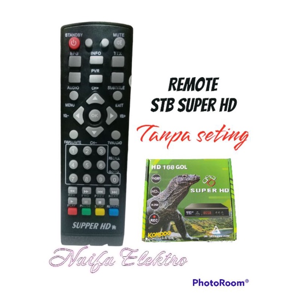 Remote Stb Super hd/Remot set box super hd