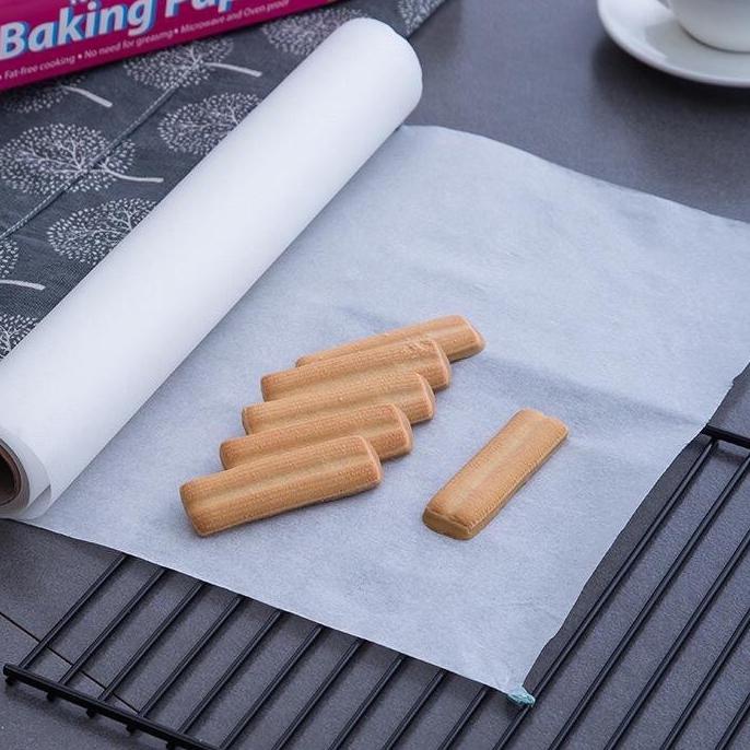 Top Murah WJ313 Baking paper Kertas Roti Non Stick 5m x 30cm Alas Loyang Cetakan Kue Anti Lengket