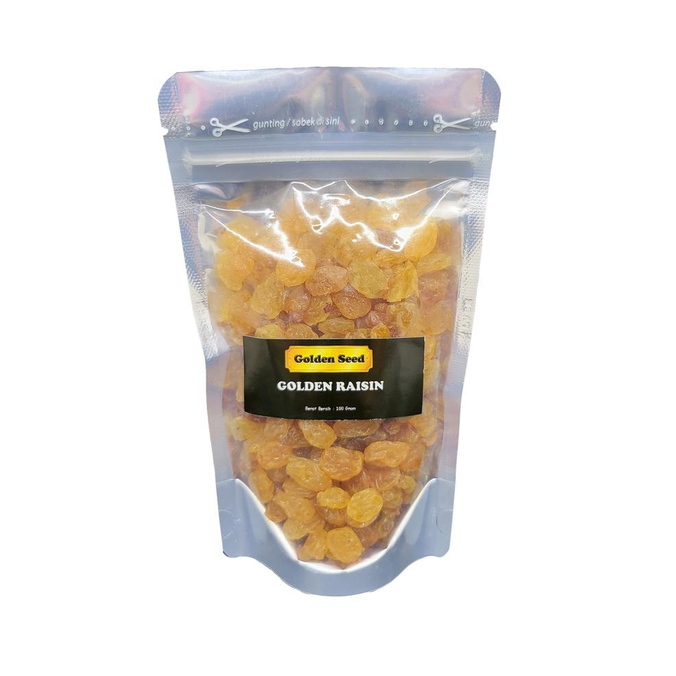 

⇭ GOLDEN RAISIN 100 GRAM UNSWEETENED PREMIUM - KISMIS KUNING 100 GR ,,,,,