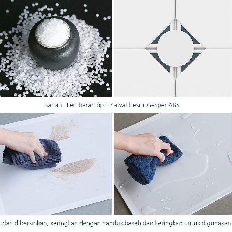 ㊋ Homes Rak Sepatu 2 row 8 layer shoe cabinet milky white / rak sepatu 6 tingkat LANGSUNG CHECKOUT 3