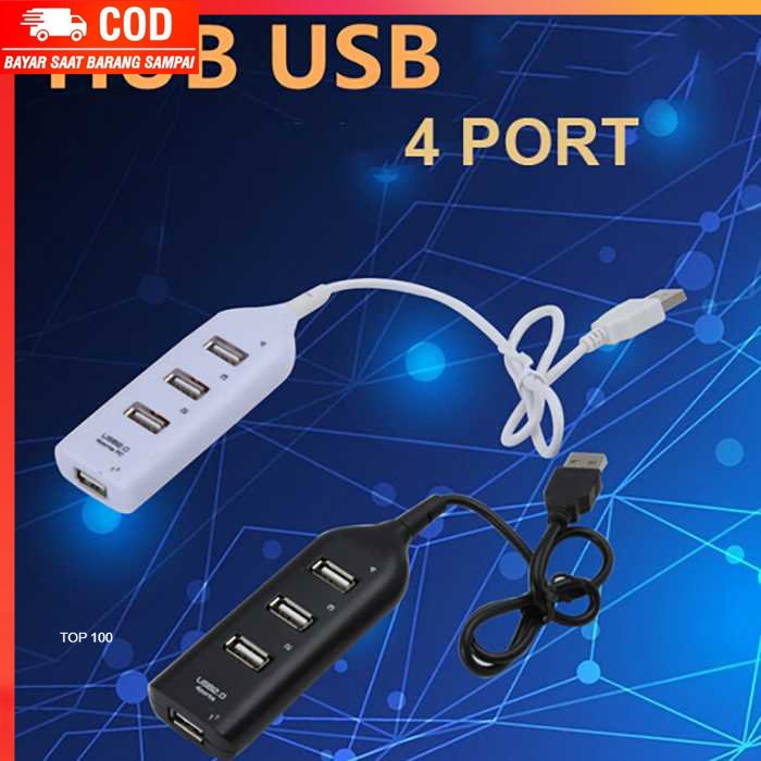 ( 100% BARANG ORI ) Portable USB Hub 2.0 4 Port - HB304