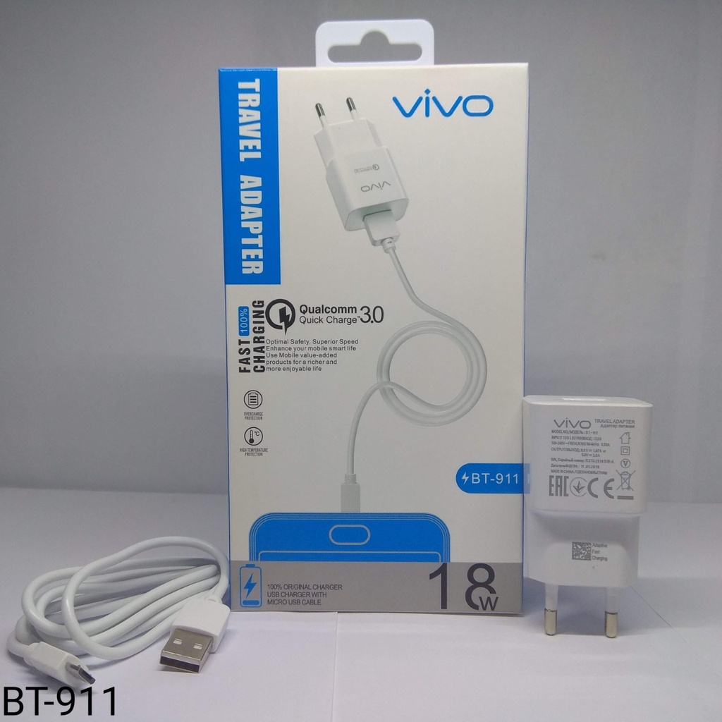 BT-911 Charger Micro USB Murah Cas Charger Mikro USB Fast Charing All Type Support Pengisian daya cepat