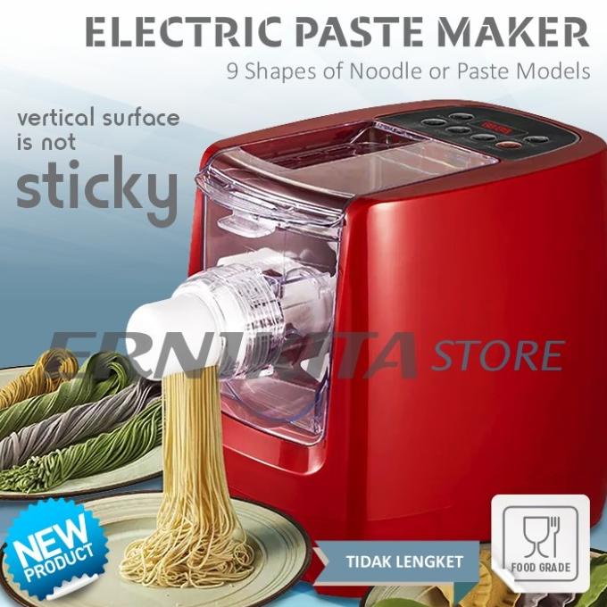 MESIN PEMBUAT MIE PASTA OTOMATIS - Gilingan Elektrik Pembuat Mie
