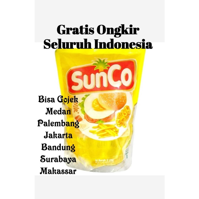 

Minyak Goreng SUNCO 2L/2 Liter - Gudang Jakarta