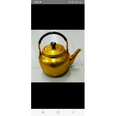 Teko 1 liter Emas Fancy Tea 12 cm Alumunium Maspion