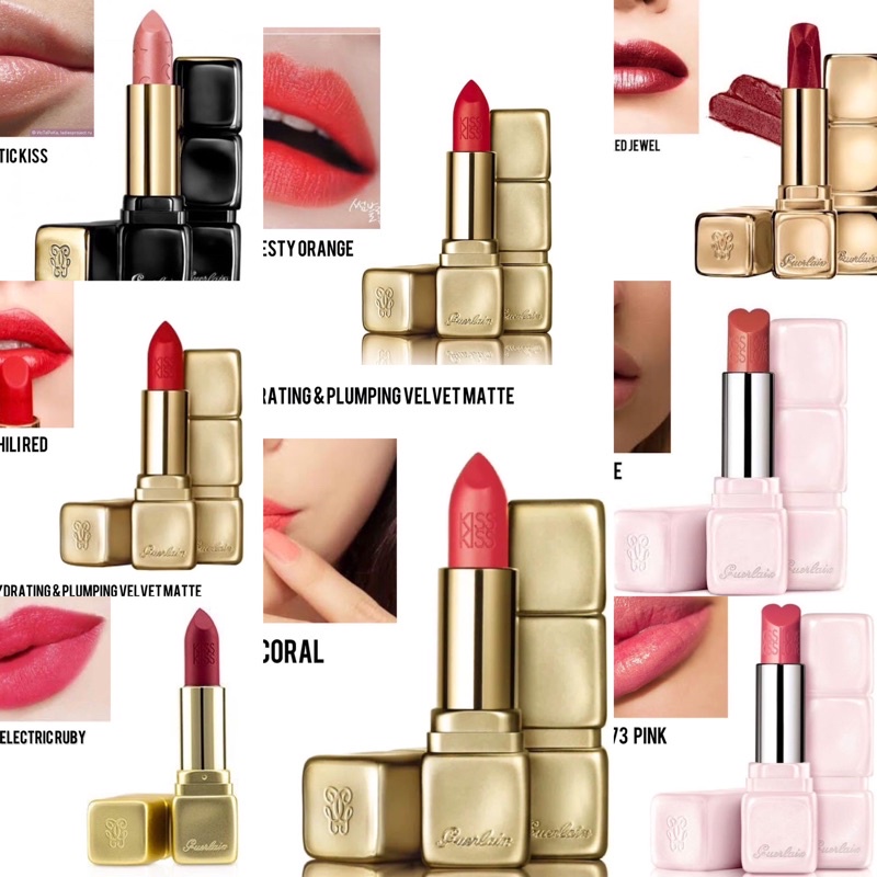 Guerlain Kiss Kiss Lipstik original