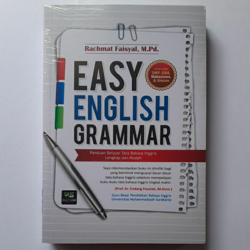 

Easy English Grammar - Panduan Belajar Bahasa Inggris Penerbit Kuttab