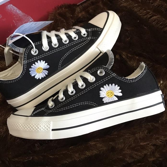 Diskon SEPATU CONVERSE PEACE MINUS ONE BLACK LOW