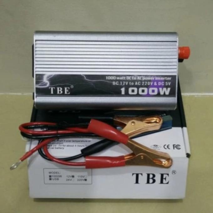 Jual Inverter TBE 1000 Watt - Perubah Arus DC 12v Ke AC 220 1000 Watt ...