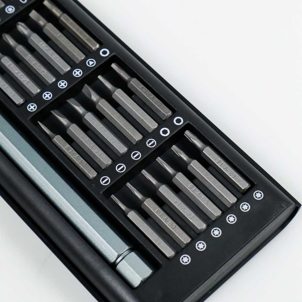 Taffware Obeng Set Premium Magnetic Bits 24 in 1 - 2025