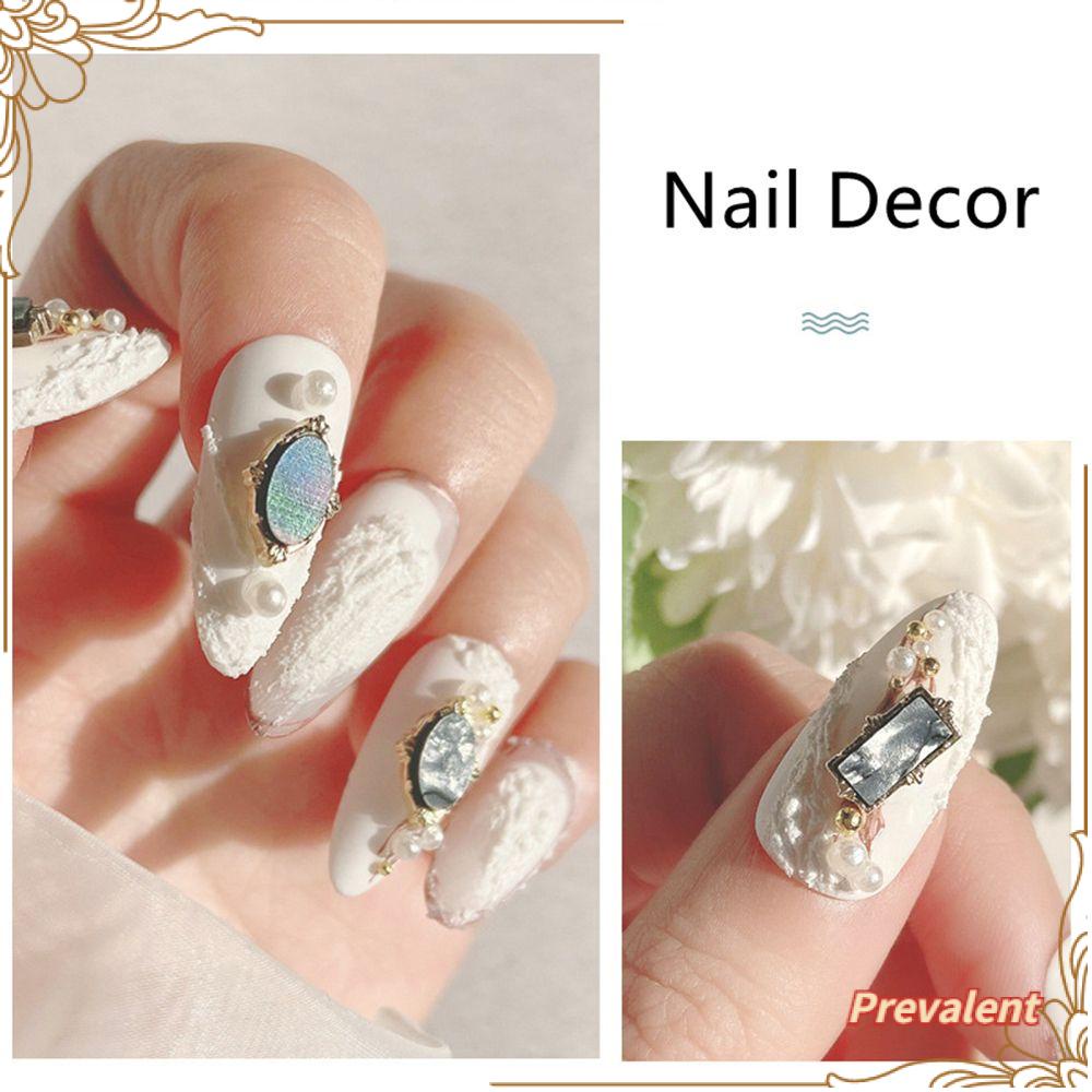 Preva 10pcs Nail Art Stiker Kuku Alat Ornamen Kuku Zirkon Berlian Kristal Perhiasan