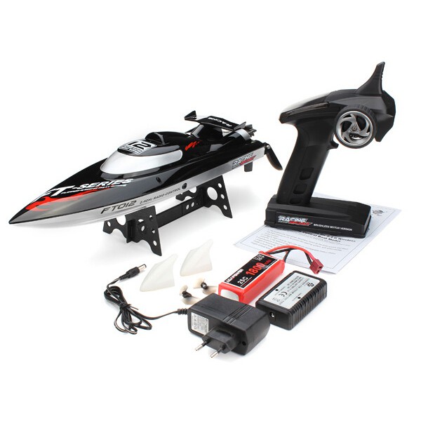 RC Boat FT012 2.4G 4CH Brushless RC Racing Boat