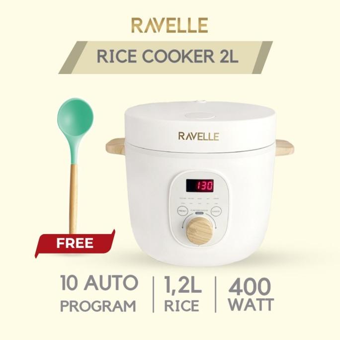 Jual Digital Rice Cooker Ravelle 2 Liter Rice Cooker Korea Shopee