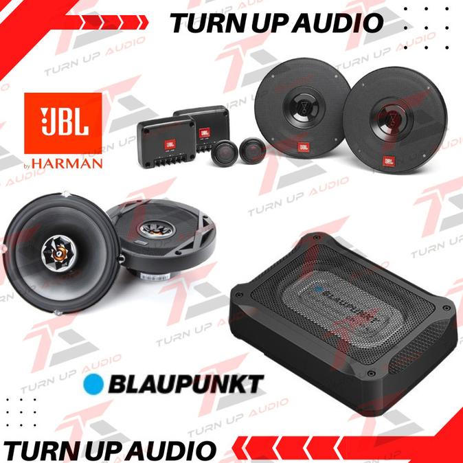 Paket Audio Mobil Jbl By Harman Kardon Subwoofer Kolong Blaupunkt New