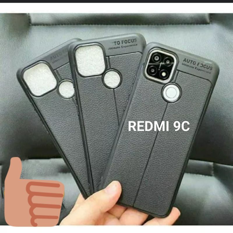 AUTO FOCUS SOFTCASE BLACK FOR REDMI 9C