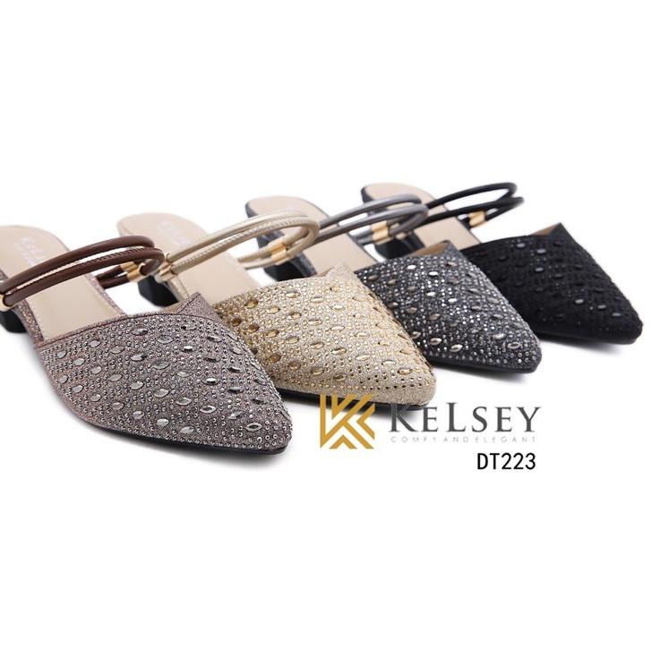 Stok Terbatas Kelsey Sepatu Heels 5cm Wanita DT223 Sepatu Hak Tahu