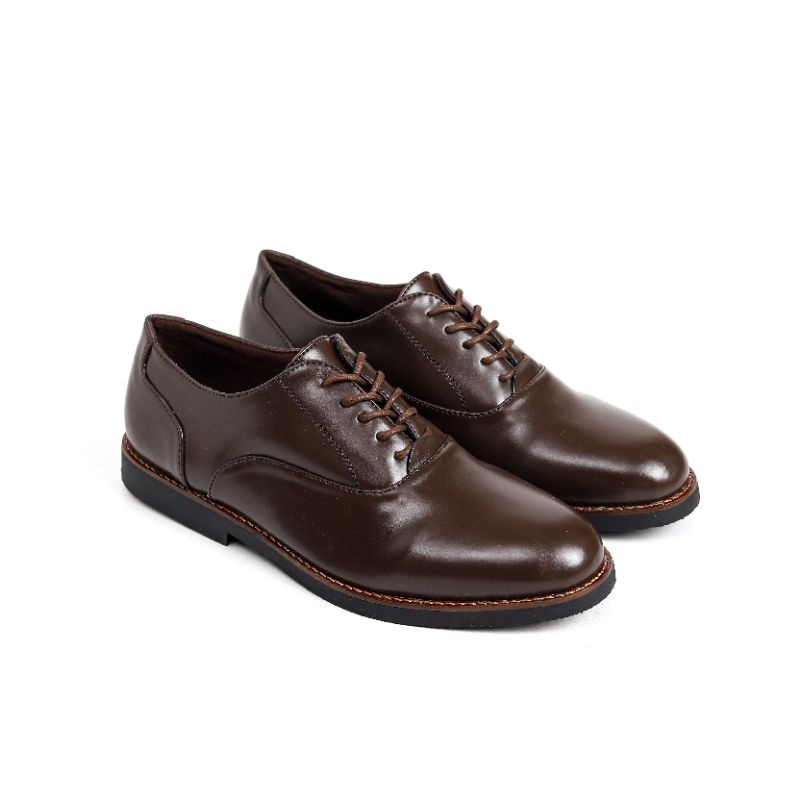 Ombreds - Sepatu Pria Pantofel Coklat Demb