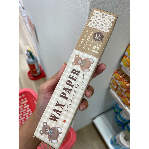 

|Pre-Order| 100% IMPORT JEPANG WAX PAPER 250×218mm