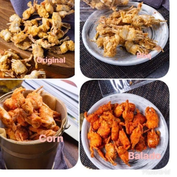 

ァ BABY CRAB CRISPY IZIN P-IRT HALAL 100 GR NON MINYAK ナ