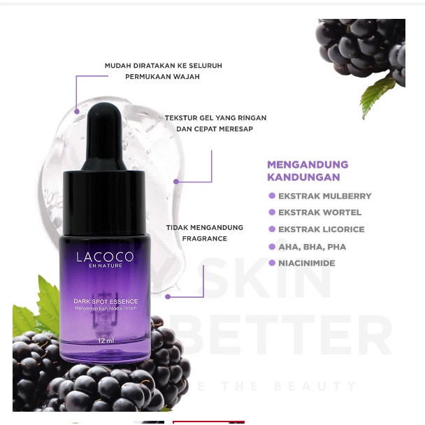 Lacoco Dark Spot Essence 12ml Serum Flek Hitam
