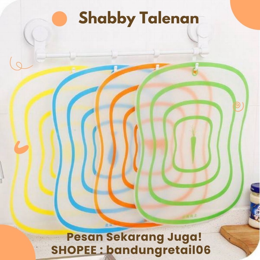 Shabby Talenan Flexible Tipis Transparan Cuttin Talenan tipis Talenan Transparan Alas Tatakan Plasti