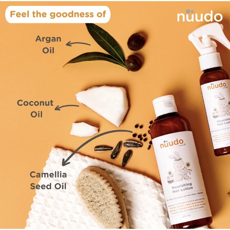 NUUDO HAIR LOTION by Pureco - Lotion Rambut Anak