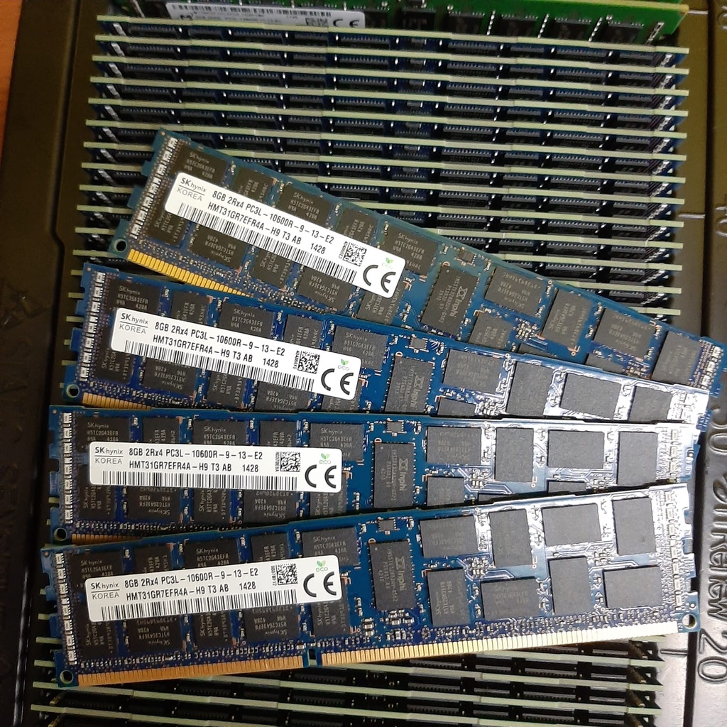 Memory RAM server 8GB DDR3 PC3L 10600R Ecc Reg/Khusus pc server Xeon