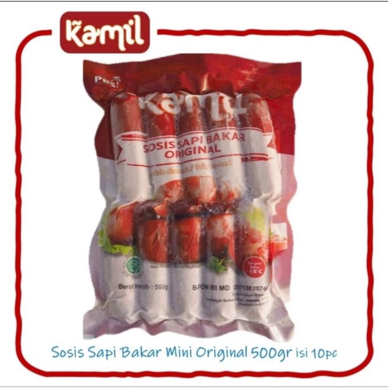 

Kamil Sosis Sapi Bakar Original 500 Gr