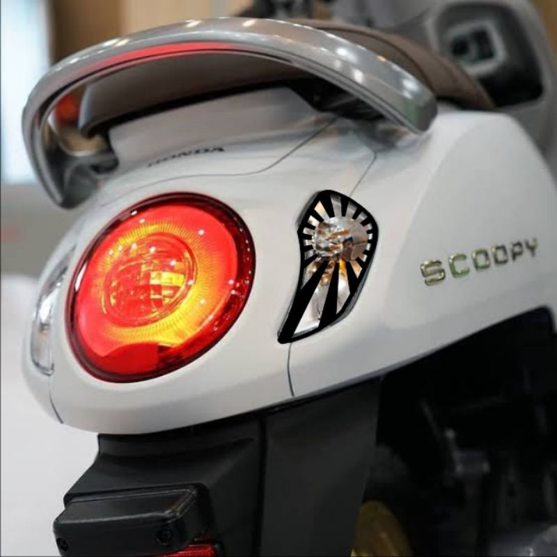 stiker cutting variasi sen depan belakang scoopy new