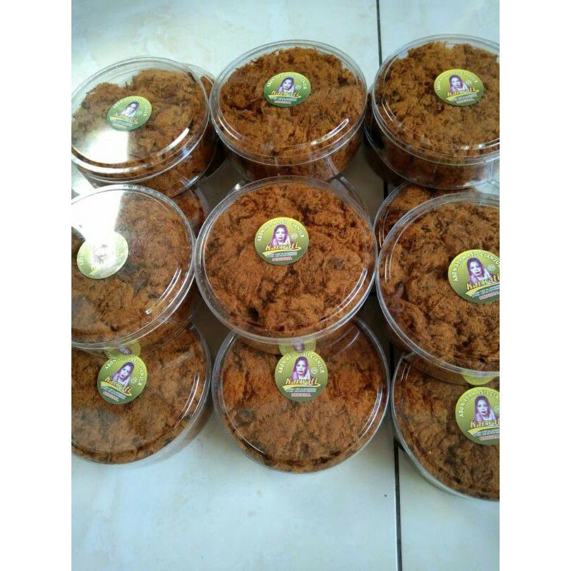 

RK abon karwati Cianjur kemasan toples nastar 150 gram all varian