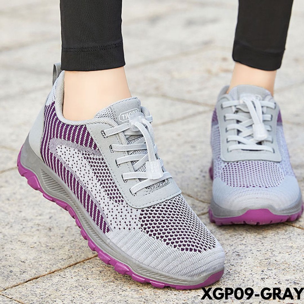 Gypsy - Sneakers Runner Wanita Perempuan Cewek Slip On Import Comfy Wear Bahan Canvas XGP09