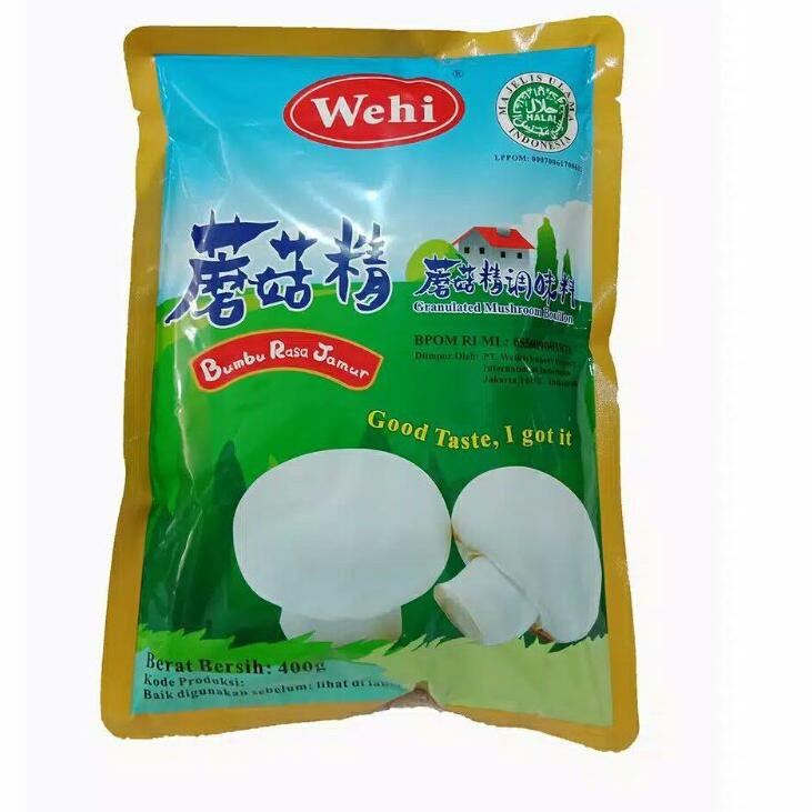 

⁑Best↔ WPV9I Wehi kaldu jamur berlogo halal 400gr Per 2PCS ( ED 28desember 2022) Y56 ↔Produk