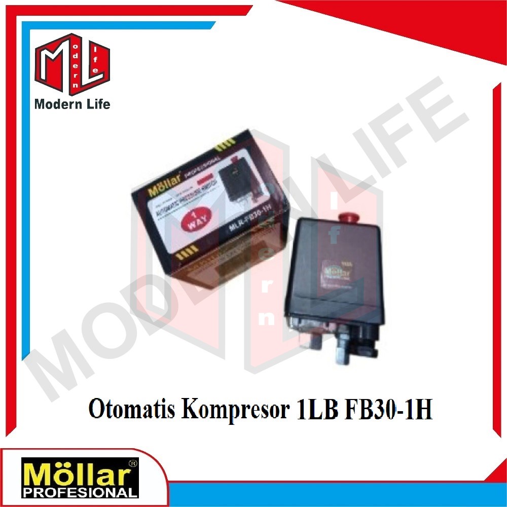 MOLLAR FB30-1H Otomatis Kompresor Pressure Switch 1 Lubang 1/4&quot;inch