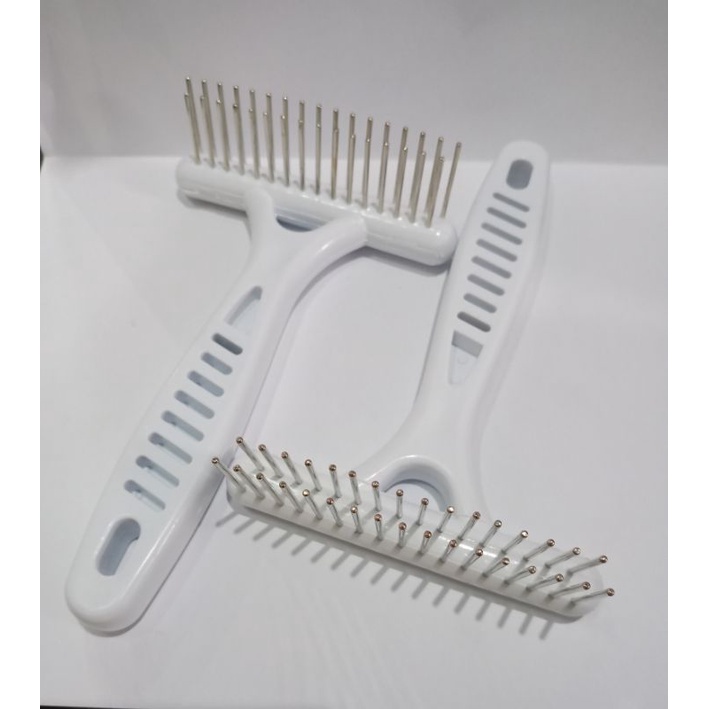 sisir garukan putihputih / sisir anjing / sisir kucing / sisir rambut gimbal