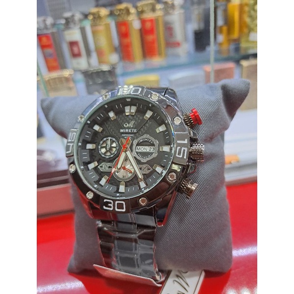 Jam Tangan Mirete 9217 Original Sport Rantai Pria