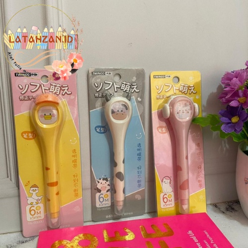 

CORRECTION TAPE TWINGGO PANJANG ZOO TG-B3336 MURAH BISA COD
