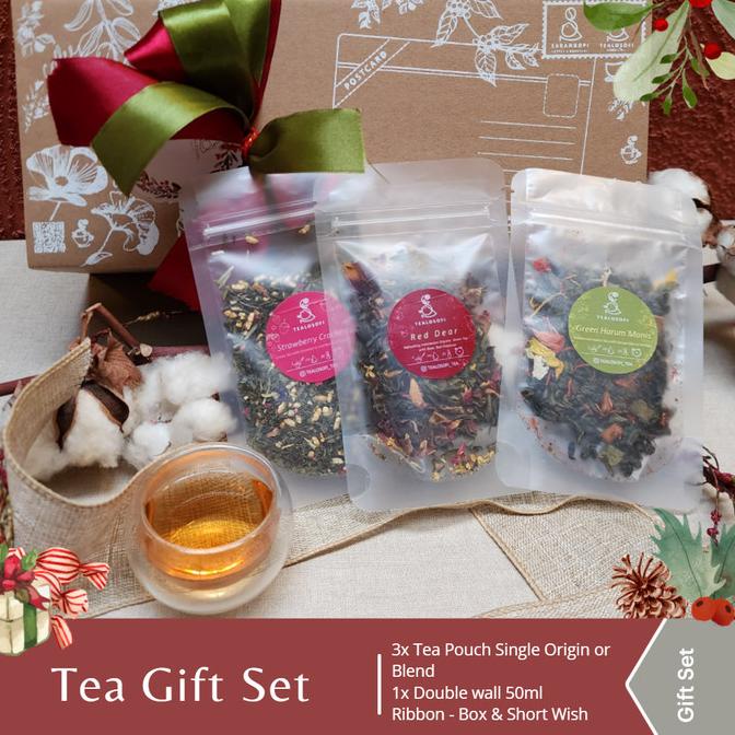 

[BISA COD] Tea Gift Set Tealosofi - Healthy Herbal Hampers Kado Souvenir