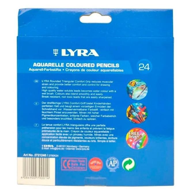 

LYRA Dolphin Watercolor Pencil 24 Colors