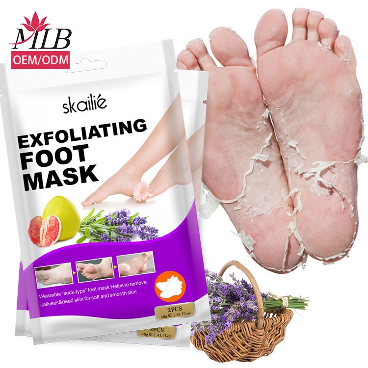 SKAILIE Premium Exfoliating Foot Mask | Masker Kaki | Premium Exfoliating Foot Mask Remove calluses &amp; dead skin, soft &amp; smooth skin | Bisa COD - MURAH