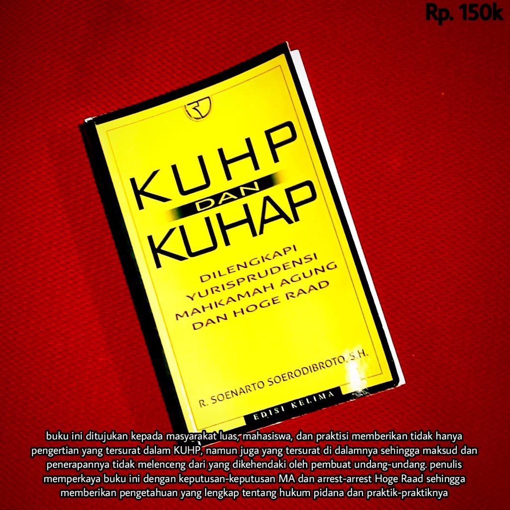 Buku KUHP dan KUHAP