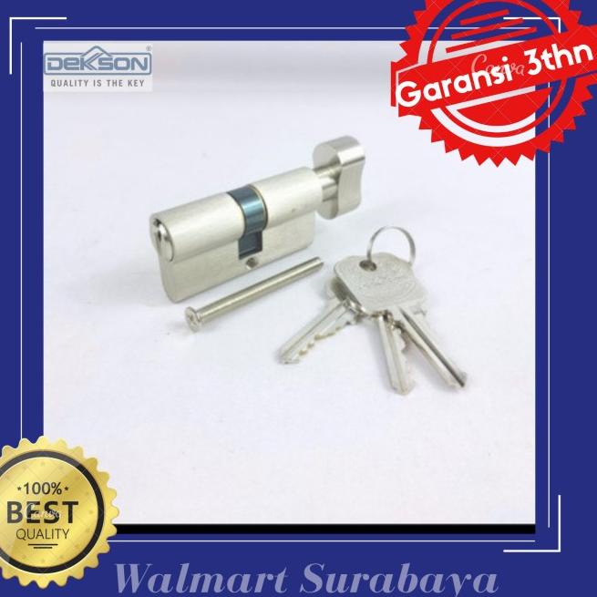 Paling Laris cylinder Dekkson TC DL 60mm knop kunci silinder dekson best seller