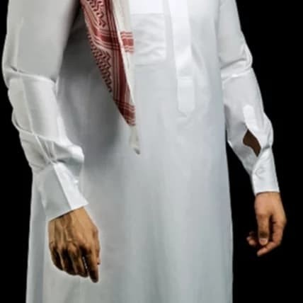 {FamilyStore} AL ASEEL PREMIUM KATUN DEWASA KERAH KEMEJA MANSET - Jubah Gamis Arab Murah