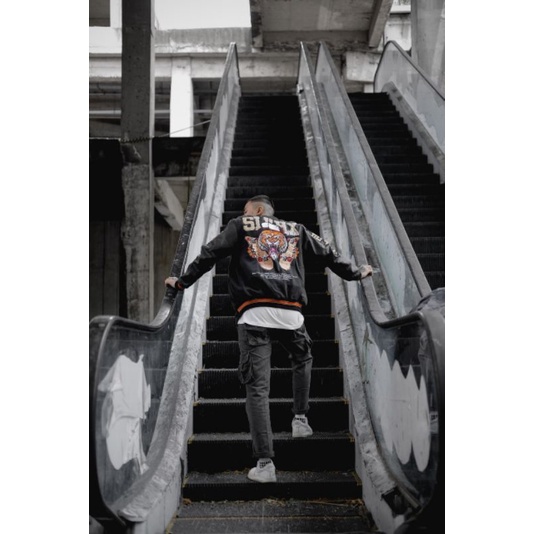 Varsity salvio hexia | Jaket varsity tiger | Varsity jaket salvio hexia