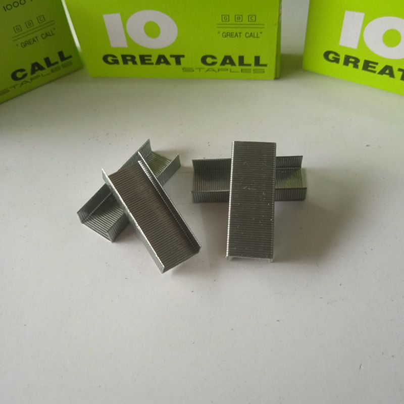 

Isi stapler kecil Great Call No. 10 (1000 pcs)