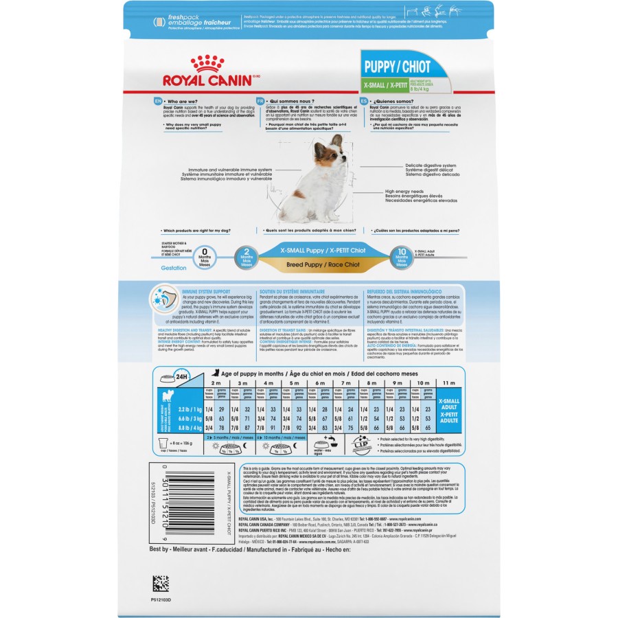 Royal Canin Xsmall Puppy 500gr / RC PUPPY X-small Junior 500gr