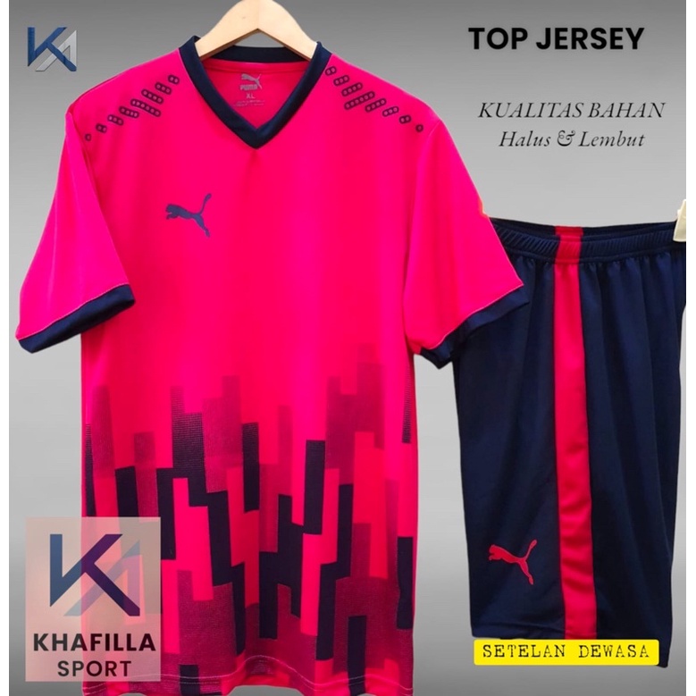 JERSEY SET OLAHRAGA DEWASA KUALITAS SEPAK BOLA BADMINTON TERBARU PRIA WANITA