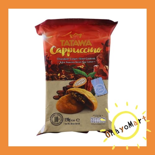 Tatawa Cappuccino/ Cookies coffee chocolate/ biskuit coklat kopi 120g