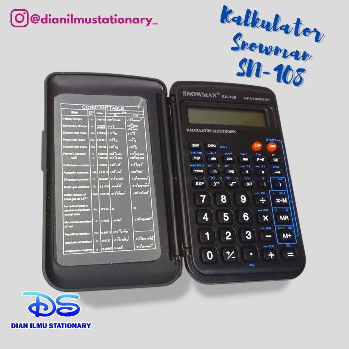 

LIMITED EDITION Kalkulator Snowman SN-108