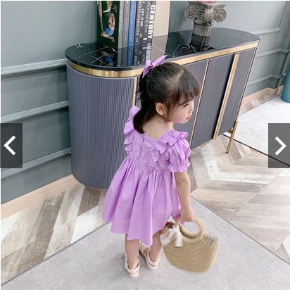 DRESS KIMBERLY ANAK PREMPUAN / DRESS KIMBERLY TERUSAN RUFFLE USIA 1-5 THN